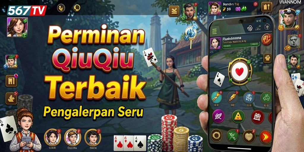 Screenshot gameplay QiuQiu 567TV yang seru dan menegangkan.