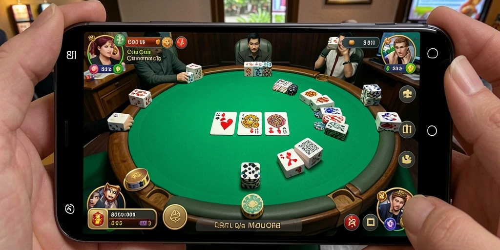 Tampilan gameplay seru dalam 8II dengan suasana kompetitif.