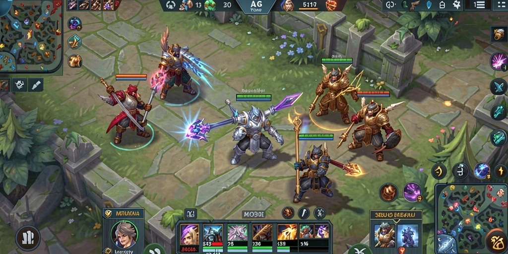 Tampilan menyenangkan dari gameplay penuh aksi di API36.