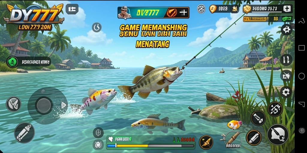 Tangkapan ikan yang impresif dalam gameplay DY777.
