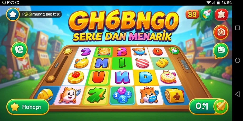 Tampilan gameplay seru dalam aplikasi Bingo FH6767.