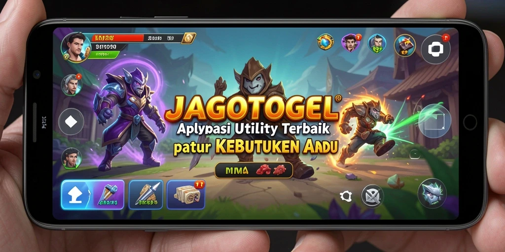 Tampilan antarmuka JAGOTOGEL yang sederhana dan intuitif.
