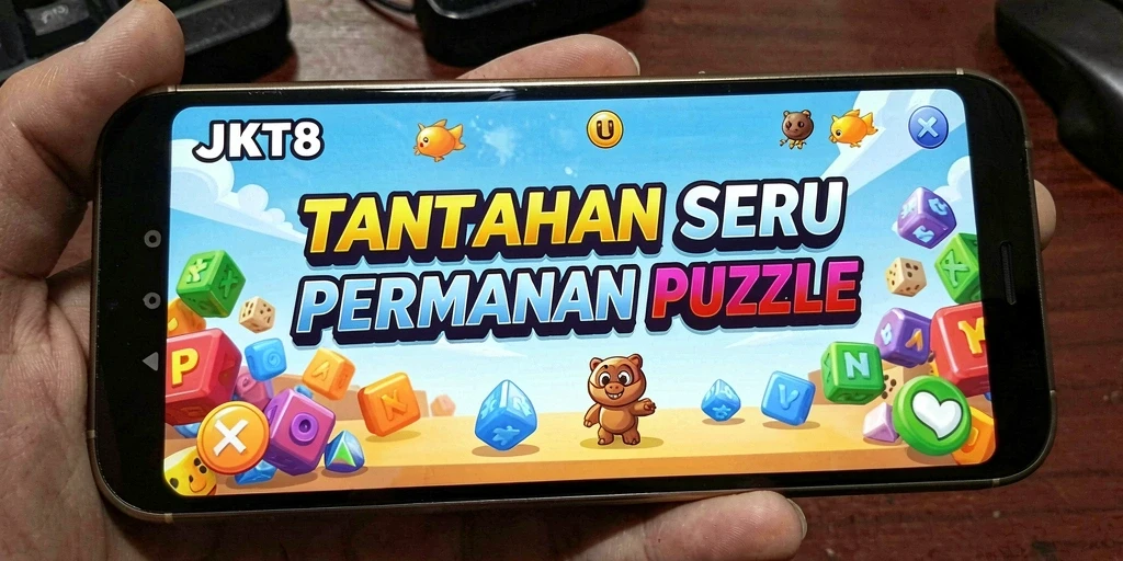 Screenshot menunjukkan gameplay seru dari JKT8 yang menantang.