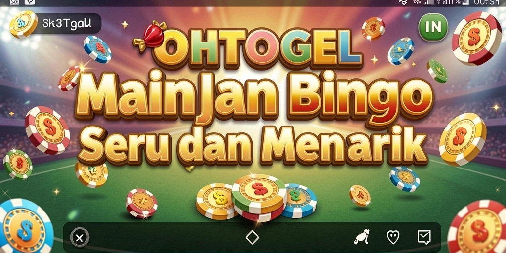 Tampilan gameplay Bingo yang seru dan interaktif di OHTOGEL.