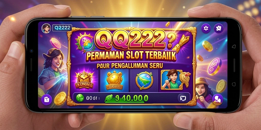 Gameplay Slot QQ222 yang mengasyikkan dengan berbagai tema menarik.