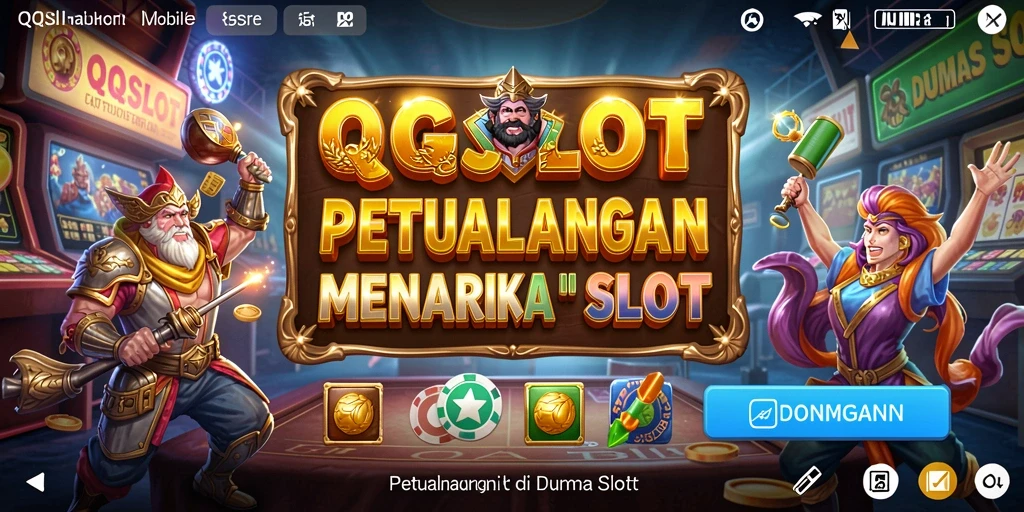 Tampilan menarik dari gameplay QQSLOT yang penuh petualangan.