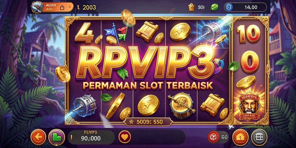 Screenshot RPVIP3 menampilkan aksi seru permainan Slot yang mendebarkan.