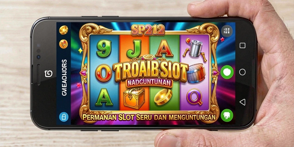 Screenshot utama SP212 menampilkan gameplay Slot yang mendebarkan.