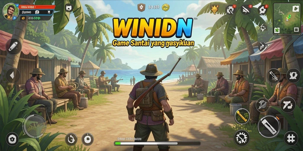 Screenshot gameplay <strong>WINIDN</strong> yang menampilkan keseruan permainan santai.